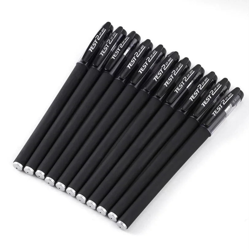 10pcs Fine Point Gel Pens - Smooth Writing, Vibrant Colors for Everyday Office Use