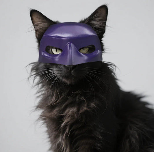 3d Printing Cat Avenger Mask Batman Cosplay Hat Mask Halloween Party Headwear Pet Dog Mask Helmet Props Pet Supplies Photos