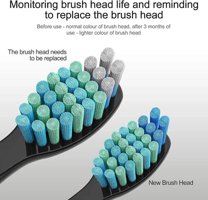 Electric Toothbrush Replacement Heads Compatible With SEAGO SG910/507/958/515/949/575/551,4/8/16pcs