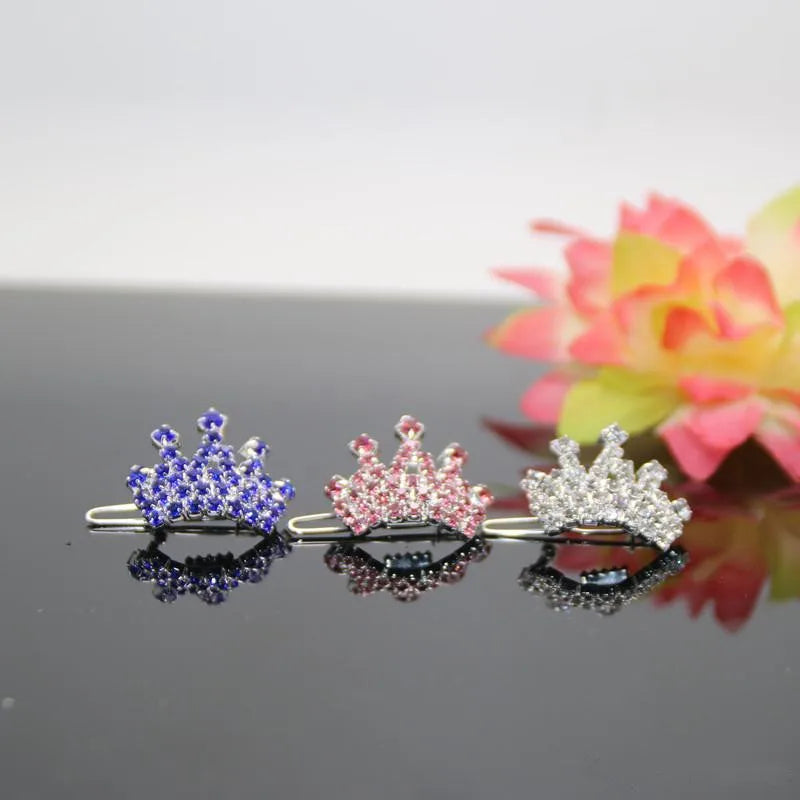 Bling Pearl Dog Collar Small and Medium Dogs Crown Hair Clips Puppy Accessories Doggy Heart and Bone Necklace Pet Supplies
