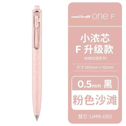 New Japan UNI Small Thick Core Gel Pen UMN-SF Summer Limited Thick Black Uniball One Low Center of Gravity Uniball Signature Pen