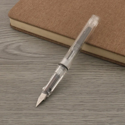 High Quality Brand Jinhao Fashion Fountain Pen Starry Plastic Finance Classic Macaron Pink EF Ink Pen Office School Supplies New