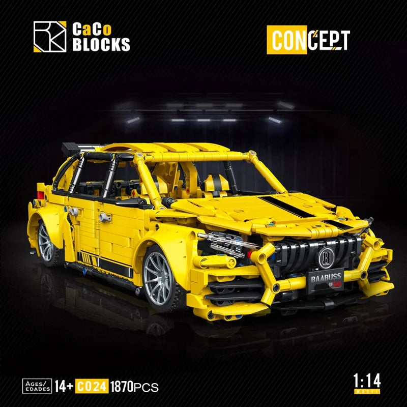 NEW Technical Speed Racing Car Model Building Blocks , MOC Assemble , Sports Car , Desktop Decor Collectible Gift for Car Lovers