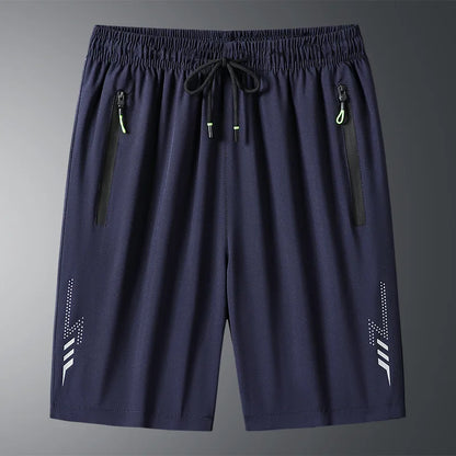 New Quick Dry Jogging Fitness Shorts Men Summer Sports Running Shorts Lightweight Bottoms Thin Breathable Beach Short Pants Male