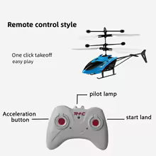 Rechargeable Mini RC Drone Remote Safe Fall-resistant RC Helicopters Drone Children Toys with Different Patterns