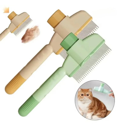 Stainless Steel Pet Flea Comb for Cats Floating Hair Removal Brush Grooming Cleaning Tool Pet Hair Removal Comb Pet Supplies
