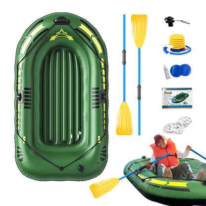 High Quality 0.4mm PVC Iatable Kayak Canoe Rowing Air Boat DoubleDrifting Diving Iatable Boat Fishing Boat