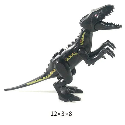 Great Value!!! Mosasaurus Jurassic World Park Dinosaurs Rex Indoraptor Triceratops Indominus Building Block Toys Dinosaur Gift
