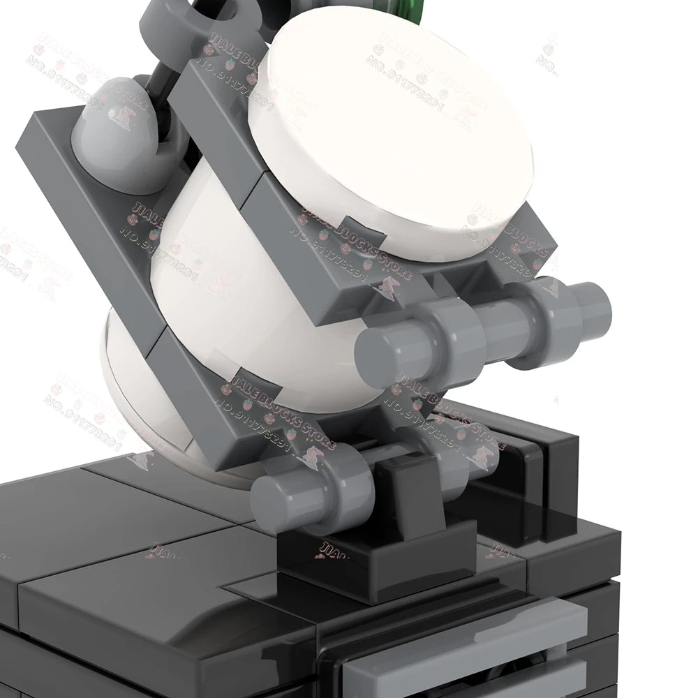 Sci-Fi Movie Series Droid Building Blocks Creative Mini Collector Turret Robot Annihilator Robot Model Bricks Toys For Kids Gift