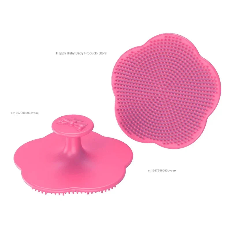 New Baby Care Accessories Fetal Head Fat Comb Infant Bathing Soft Comb Newborn Hair Cleaning Supplies Infant Comb Head Massager