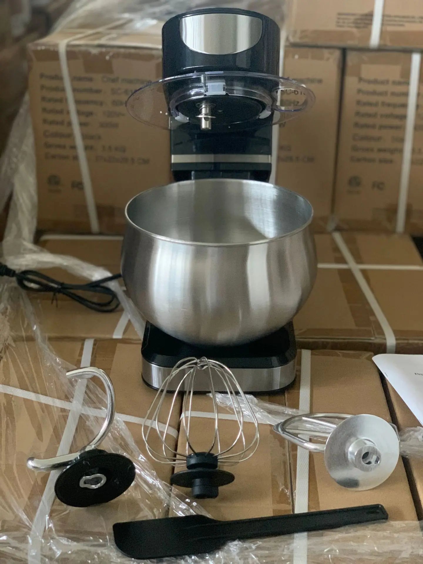 5L Stand Mixer – 3-in-1 Multifunctional Kitchen Machine with Dough Hook, Beater & Whisk,1000W Powerful Motor for Baking/Cooking