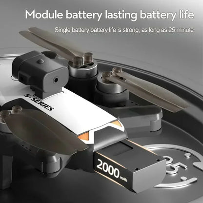 Lenovo S2S Mini Drone 8K HD Professional 4K Dual Camera Obstacle Avoidance Brushless Motor Foldable Rc Quadcopter Toys Gift