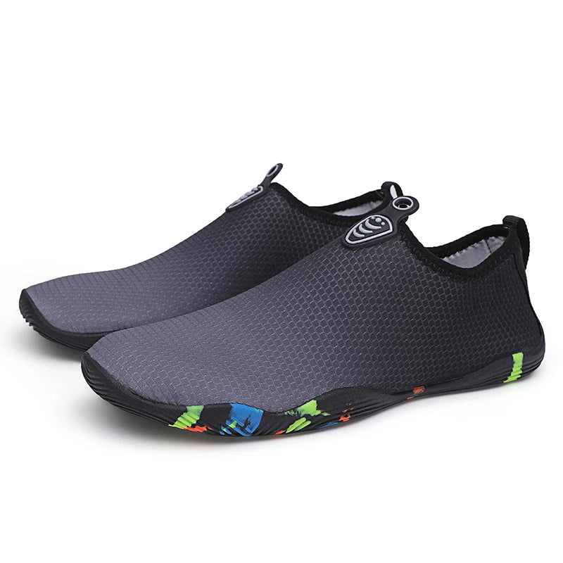 Men Women Aqua Shoes Sneakers Quick Dry Swimming Footwear Unisex Outdoor Breathable Upstream Beach Shoes 35-45#