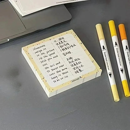 100 Pads/Pack Sticky Note Inches Posted it Sticky Note Pads Notepads Posits School Stationery office Supplies back to school