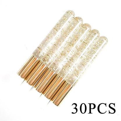 Wholesale 30/50pcs Eyelash Cleaning Brushes for Eyelash Extensions Glitter Lash Shampoo Brushes Nose Pore Cleansing Makeup Tools
