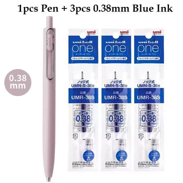 New Japan UNI Small Thick Core Gel Pen UMN-SF Summer Limited Thick Black Uniball One Low Center of Gravity Uniball Signature Pen