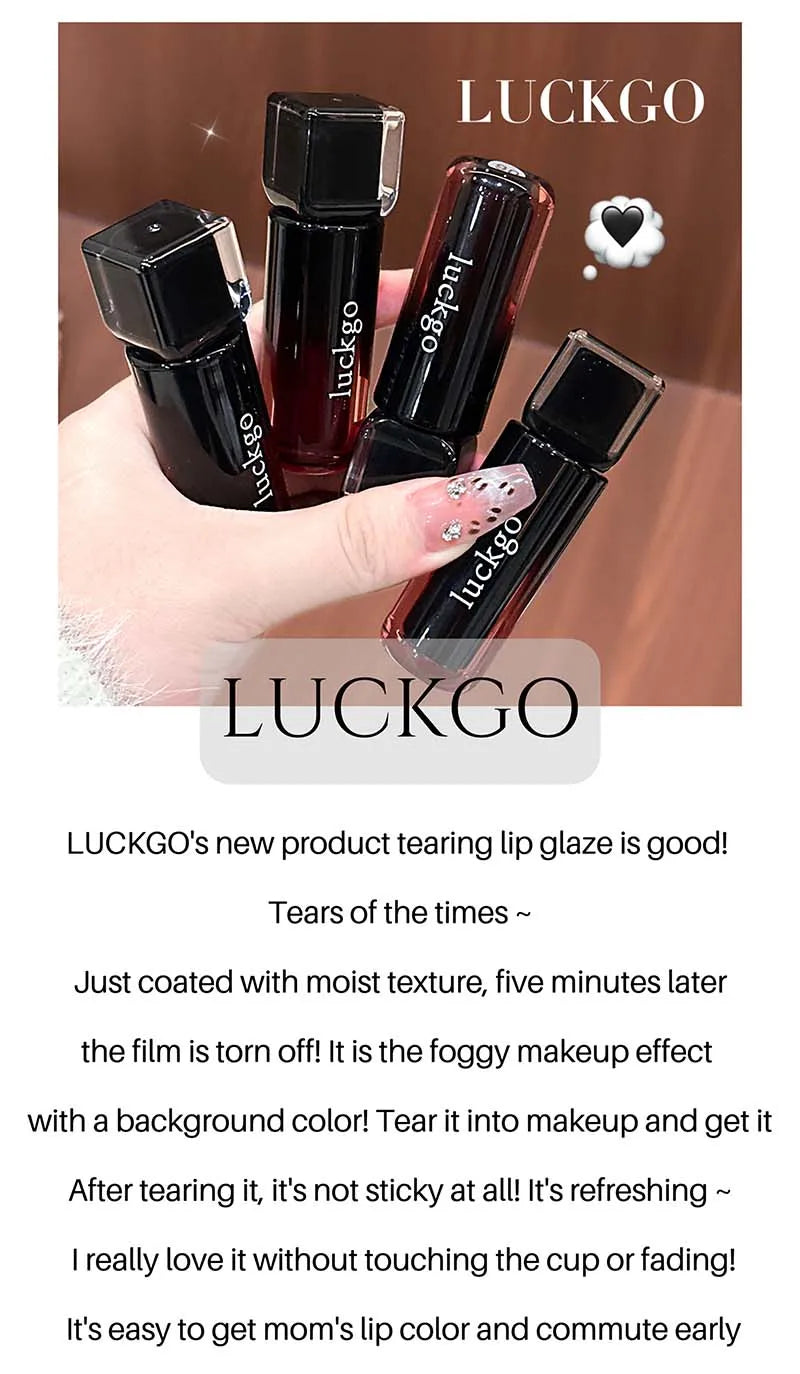 Chocolate Brown Peel Off Lip Stain Waterproof Makeup Matte Khaki Orange Liquid Lipstick Nude Black Tattoo Lips Tint Cosmetic