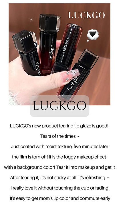 Chocolate Brown Peel Off Lip Stain Waterproof Makeup Matte Khaki Orange Liquid Lipstick Nude Black Tattoo Lips Tint Cosmetic