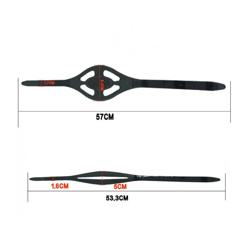Rubber Diving Snorkeling Swimming Mask Strap Replacement Accessories Soft
