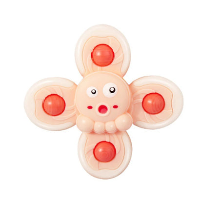 Catoon Bath Toys 6-12-18 Months Baby Toy Suction Cup Spinner Toys for Boys Girls 1 2 3 Years Sensory Toys for Toddler Kids Gift