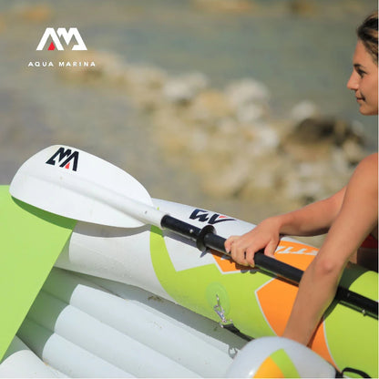 KP-1 Aluminum Alloy Canoeing Double Bladed Paddle 4-section Surf Board Rowing Oars Kayak Boat Parts 230cm Paddle