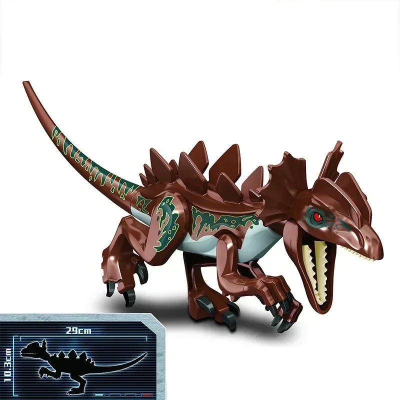 Great Value!!! Mosasaurus Jurassic World Park Dinosaurs Rex Indoraptor Triceratops Indominus Building Block Toys Dinosaur Gift