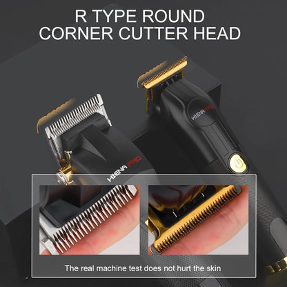 HIENA Professional Hair cutting machine Hair Clipper Set Metal Electric Cordless Hair Trimmer for Barber Display hair clipper