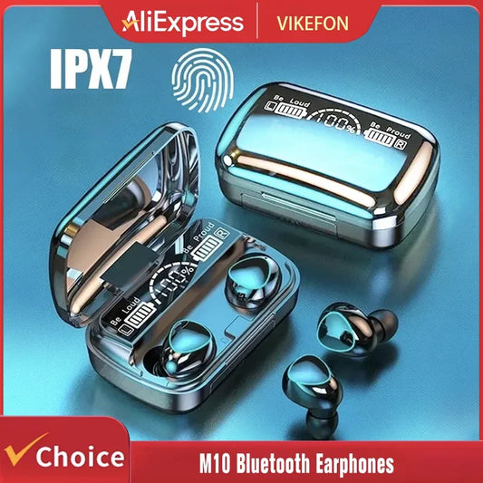 TWS Bluetooth Headphones 2500mAh Charging Box Wireless Earphones With Microphone 9D Stereo Sports Waterproof Earbuds Headset