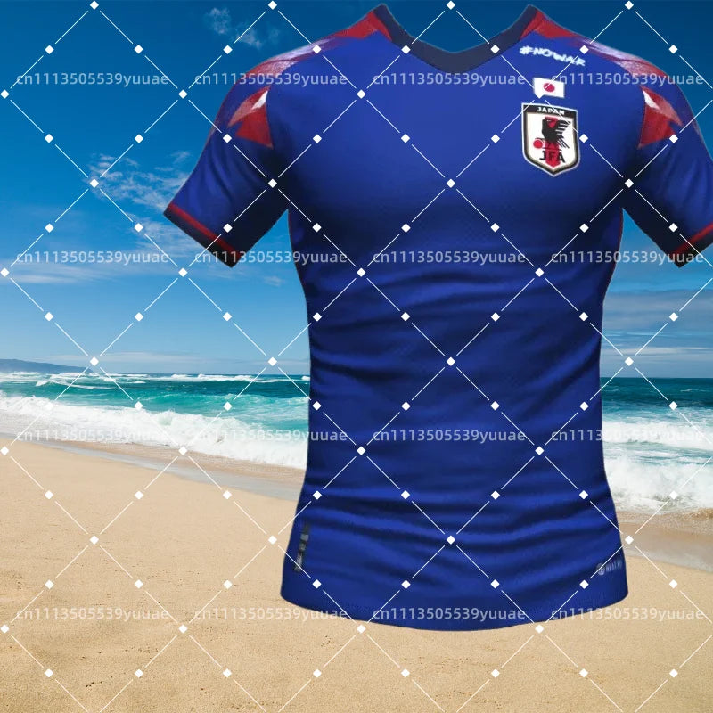 Japanese football special edition concept men women sports football breathable T-shirts Japanese football fans jersey beachwear