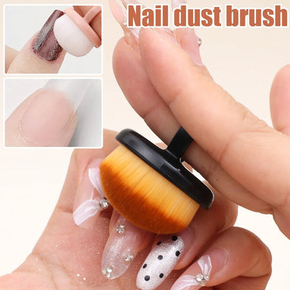 10pcs Professional Nail Dust Brush Art Brush Remove Gel Polish Powder Cleaning Tool Beauty Makeup Brushes Manicure Accessories