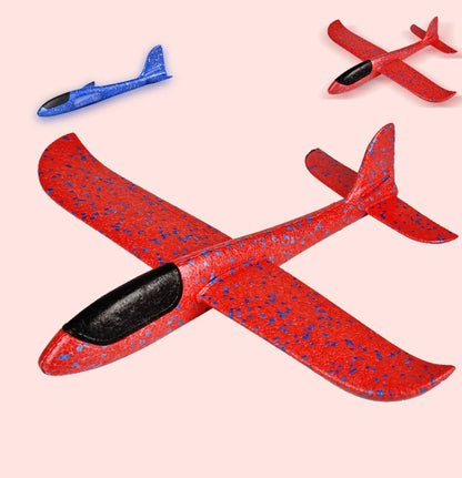 48cm Large EPP Foam Hand Throwing Aircraft Toys Gyratory Stunt Pressure Resistant Model Aircraft Outdoor For Boys Children Gift