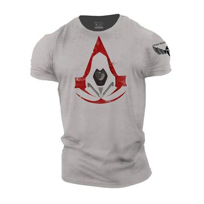 2023 Super New Spartan Warrior Fitness Sports 3D Printed T-shirt Unisex Short Sleeve Breathable Outdoor Casual Street Top 6XL