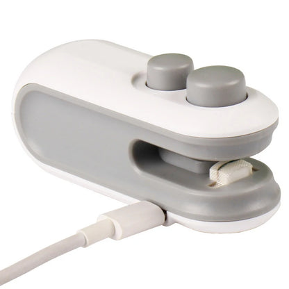 Mini Heat Sealer 2 in 1 Rechargeable HandheldBag Sealer With Cutter Magnet Bag Resealer Machine for Plastic Bags Snack Bags