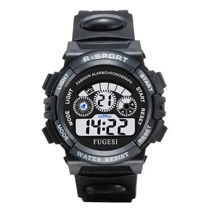 Children Luminous Electronic Watches Dial Waterproof Multi-function Alarm Clocks LED Digital Wrist Watch for Boys and Girls
