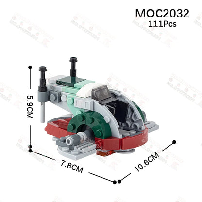 Sci-Fi Movie Series Droid Building Blocks Creative Mini Collector Turret Robot Annihilator Robot Model Bricks Toys For Kids Gift