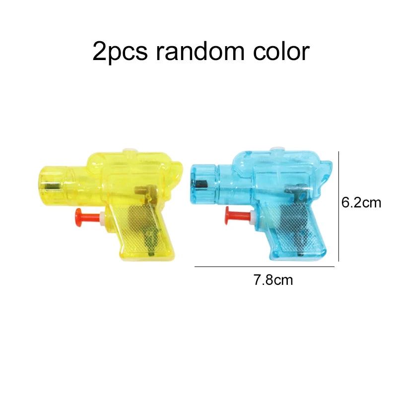 Children Mini Water Gun Toys Summer Outdoor Sports Party Activity Toys Plastic Multiple Styles Children Day Gifts for Kids TMZ