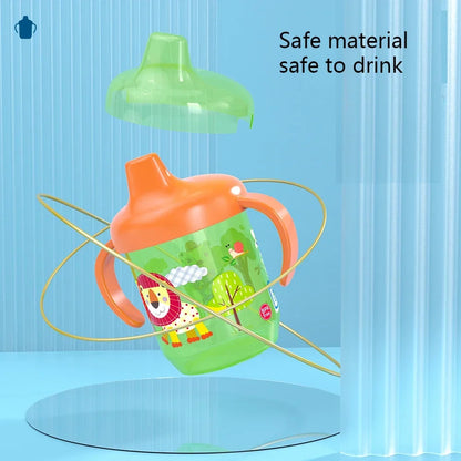 Baby Duckbill Drinking Cup Wide Mouth Cup Double Easy-grip Handle for Tiny Hands,for Toddlers Transition to Independent Drinking