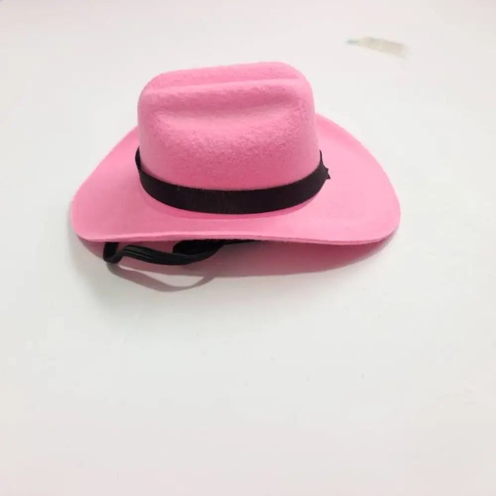 British Pet Cat Dog Hat Star Cowboy Hat Pet Supplies Adjustable Dog Costume Top Hat Headwear Dogs Caps Pet Sun Hats for Cats