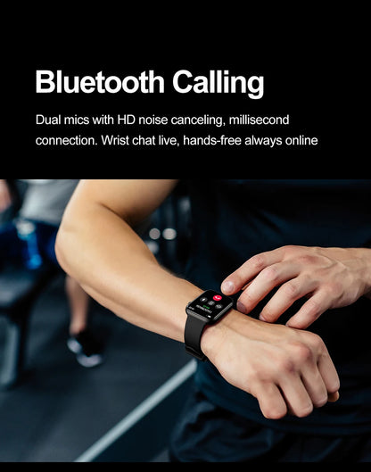 2025 New Smart Watch Full Touch Screen Bluetooth Call AI Voice Heart Rate Waterproof Watches Sports Bracelet Smartwatch Women