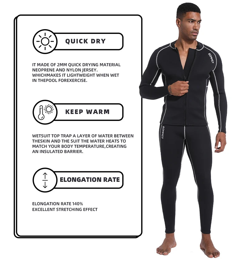 Men Women Wetsuit Pant 1.5MM/3mm Neoprene for Diving Surfing Scuba Snorkeling Winter Swimsuit Keep Warm Trousers Pant Dropship