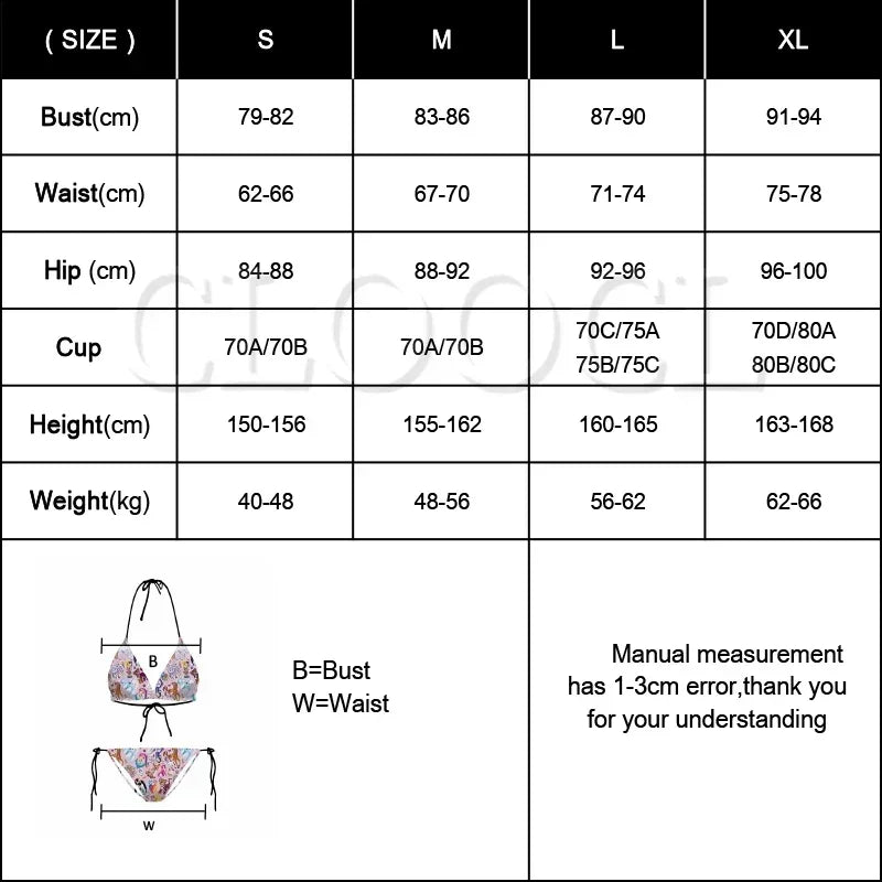 CLOOCL American Flag Sexy Bikini Sets July 4th Independence Day Theme Swimsuit Vacation Adjustable Lacing Bikini No Chest Pad
