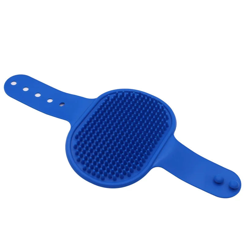 Soft Rubber Dog Cat Brush Pet Bath Silicone Comb Pet Hair Remover Dogs Stuff Cat Comb Grooming Tools Pet Supplies
