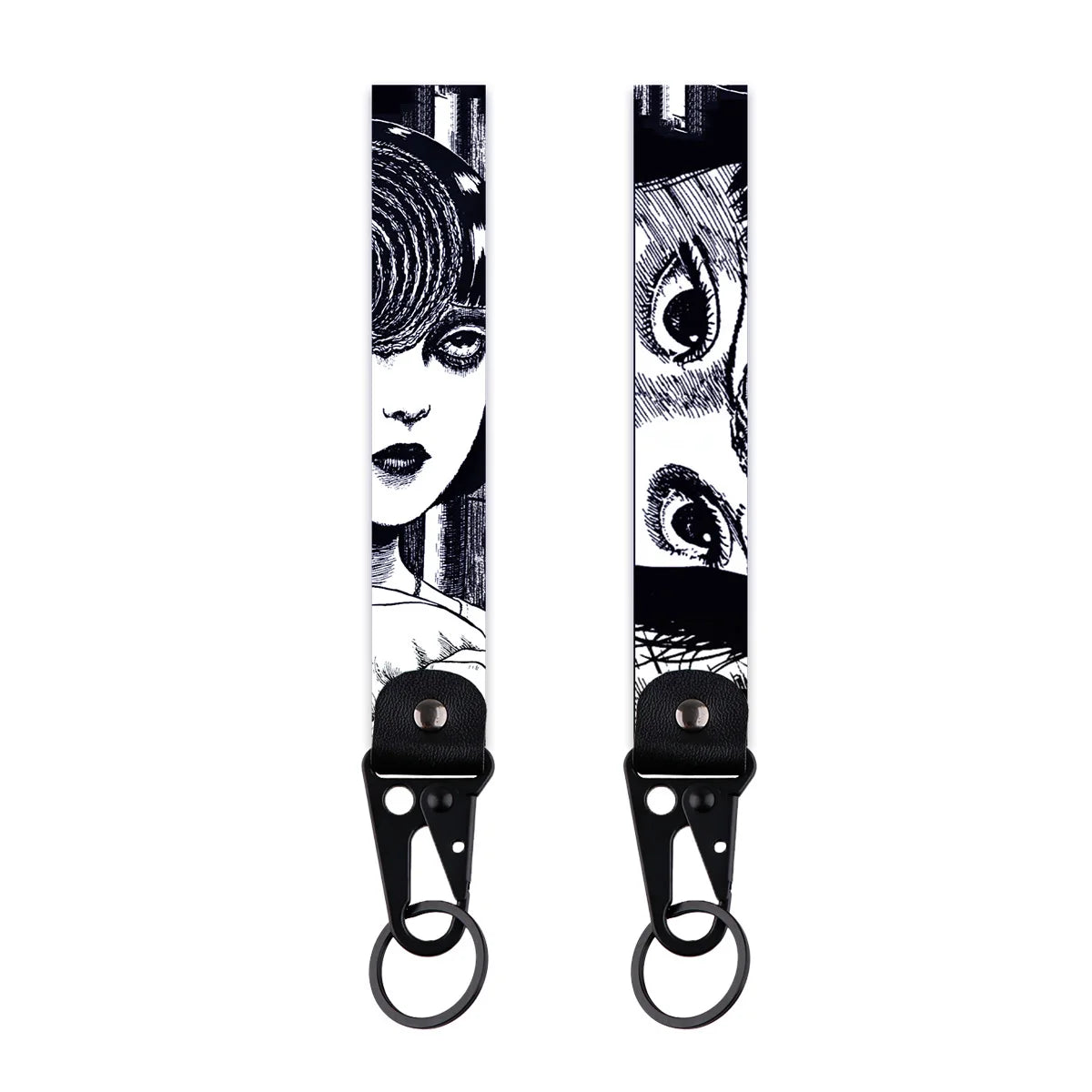 Anime Dragon Keychain For Car Motorcycle Cool Short Lanyard Wrist Strap Key Holder Cosplay Accessories Toys Gifts