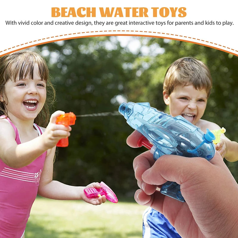 Children Mini Water Gun Toys Summer Outdoor Sports Party Activity Toys Plastic Multiple Styles Children Day Gifts for Kids TMZ