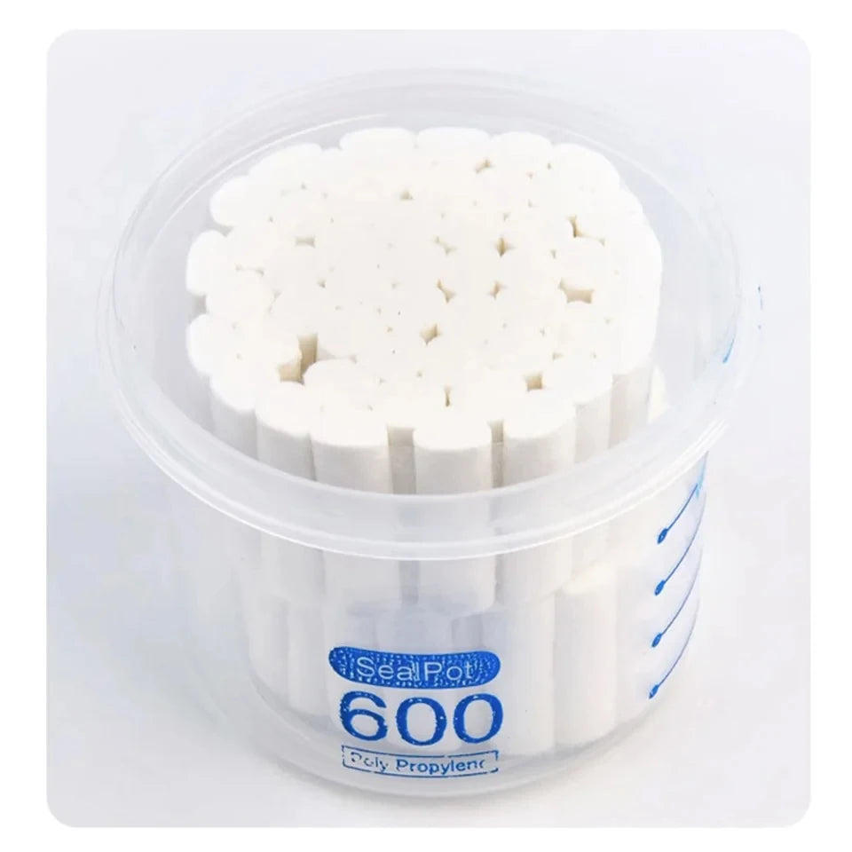 100PCS Disposable Lip Tattoo Skin Stretching Cotton Stick With Box Semi-Permanent Makeup Lip Embroidery Blush Recovery Tools