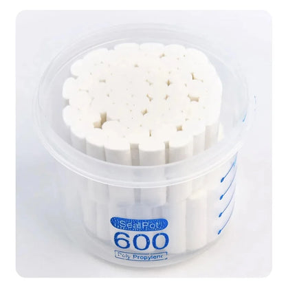 100PCS Disposable Lip Tattoo Skin Stretching Cotton Stick With Box Semi-Permanent Makeup Lip Embroidery Blush Recovery Tools