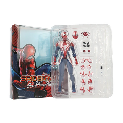 Figuarts Marvel’s Spider Man PS4 Game Version Peter Parker Marvel legend Action Figure Model Toys Collection Gift