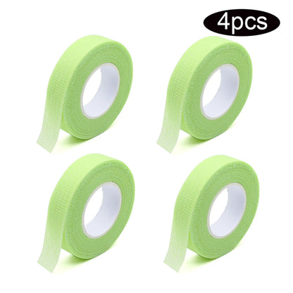 Kekelala 4 Rolls Colorful Eyelash Extension Tapes Soft Medical Breathable Adhesive Tape Cutter for False Lashes Makeup Tools