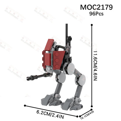 Sci-Fi Movie Series Droid Building Blocks Creative Mini Collector Turret Robot Annihilator Robot Model Bricks Toys For Kids Gift