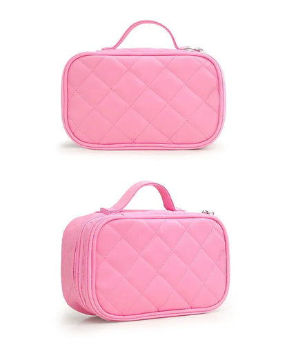 Women's cosmetic bag Double layer Waterproof makeup bag travel essentials organizer large capacity Multifunction toiletry bag